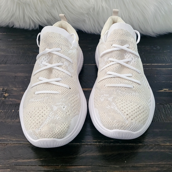 SOREL Cream Lace-Up Sneakers Womens Size 8.5 - Picture 2 of 7